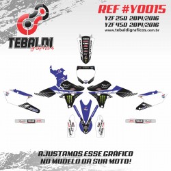 Yamaha YZF 250 2014-2016 - Yamaha YZF 450 2014-2016
