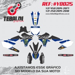 Yamaha YZF 250 2014-2018 - Yamaha YZF 450 2014-2017
