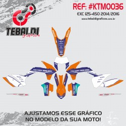 KTM EXC 125-450 2014-2016 